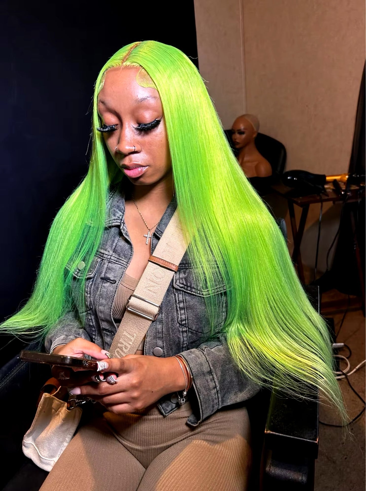 13x6 613 Transparent Straight Frontal Wig