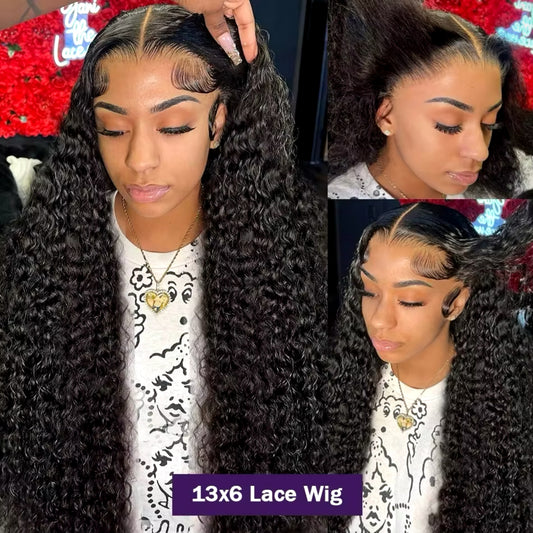 13x6 HD Water Wave Wig