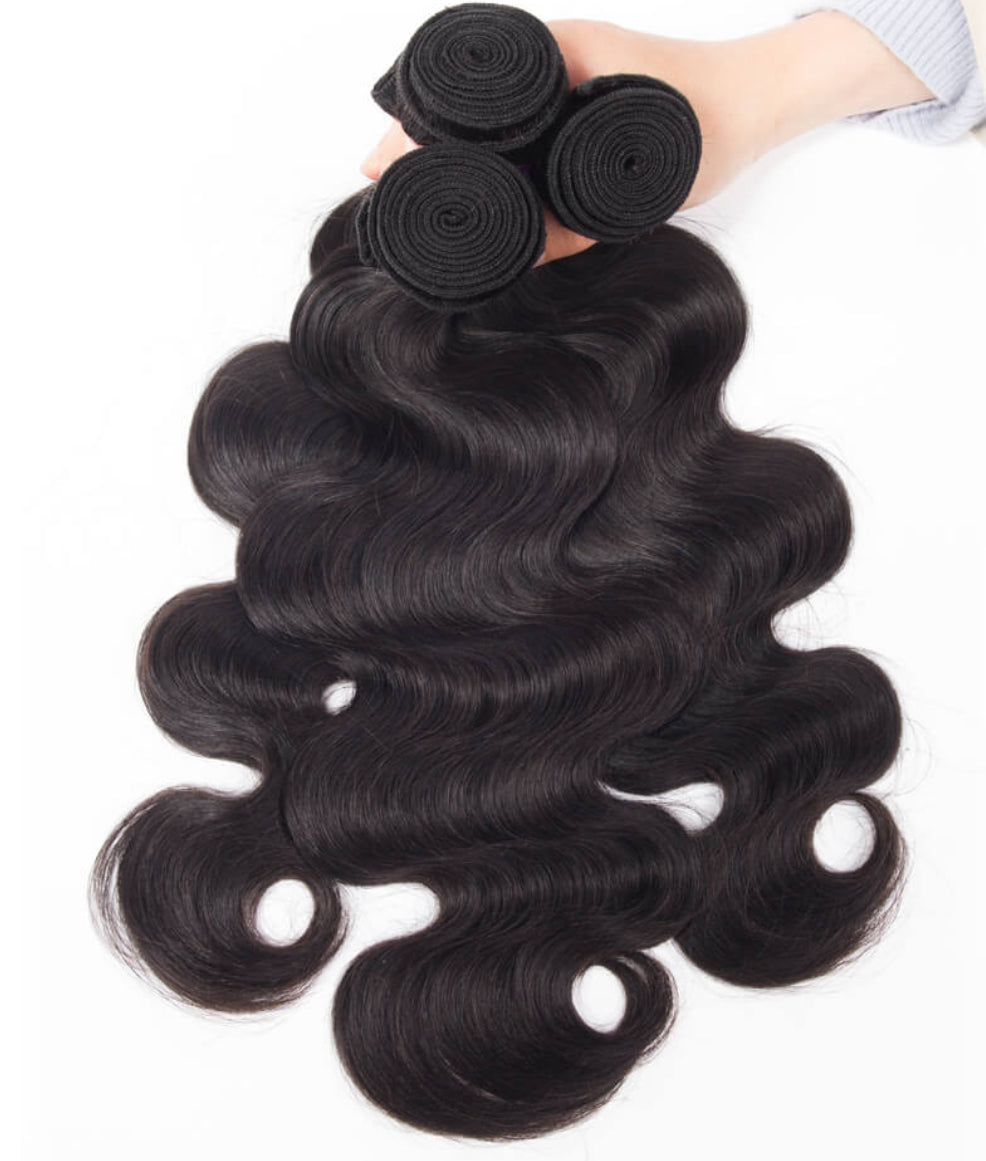 Virgin Body Wave Frontals+Bundles