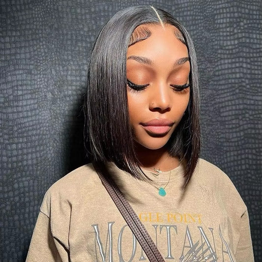 HD Straight Bob Closure Wigs