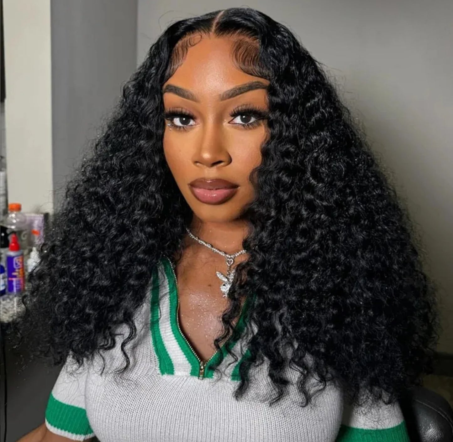 13x6 Transparent Deep Wave Wig