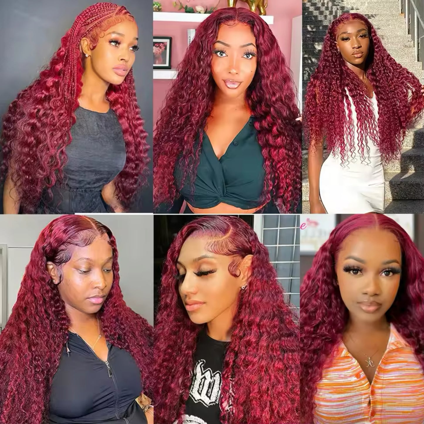 99J 13x6 Transparent Deep Wave Wig