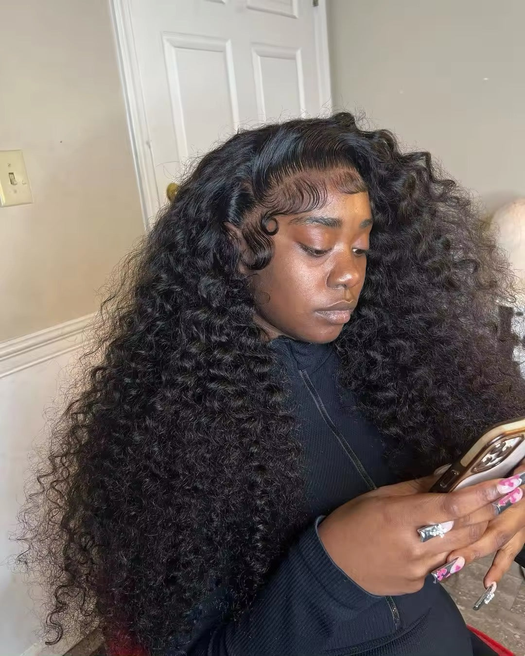 13x6 Transparent Deep Wave Wig