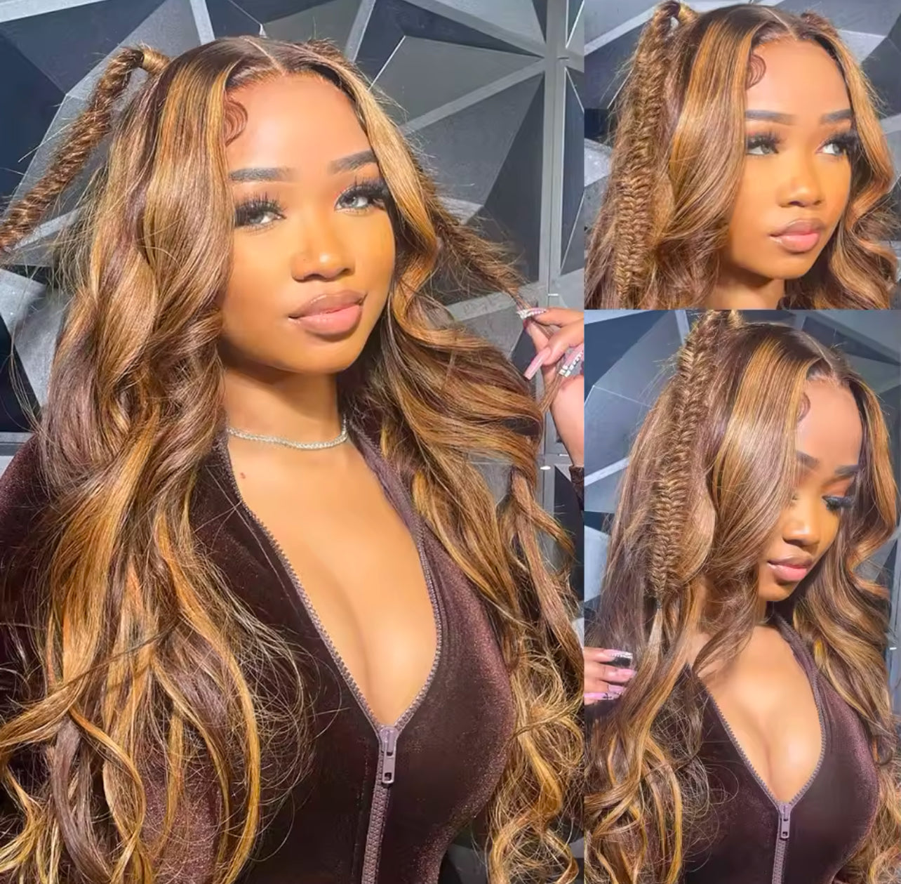 Highlight 13x6 Transparent Body Wave Wig