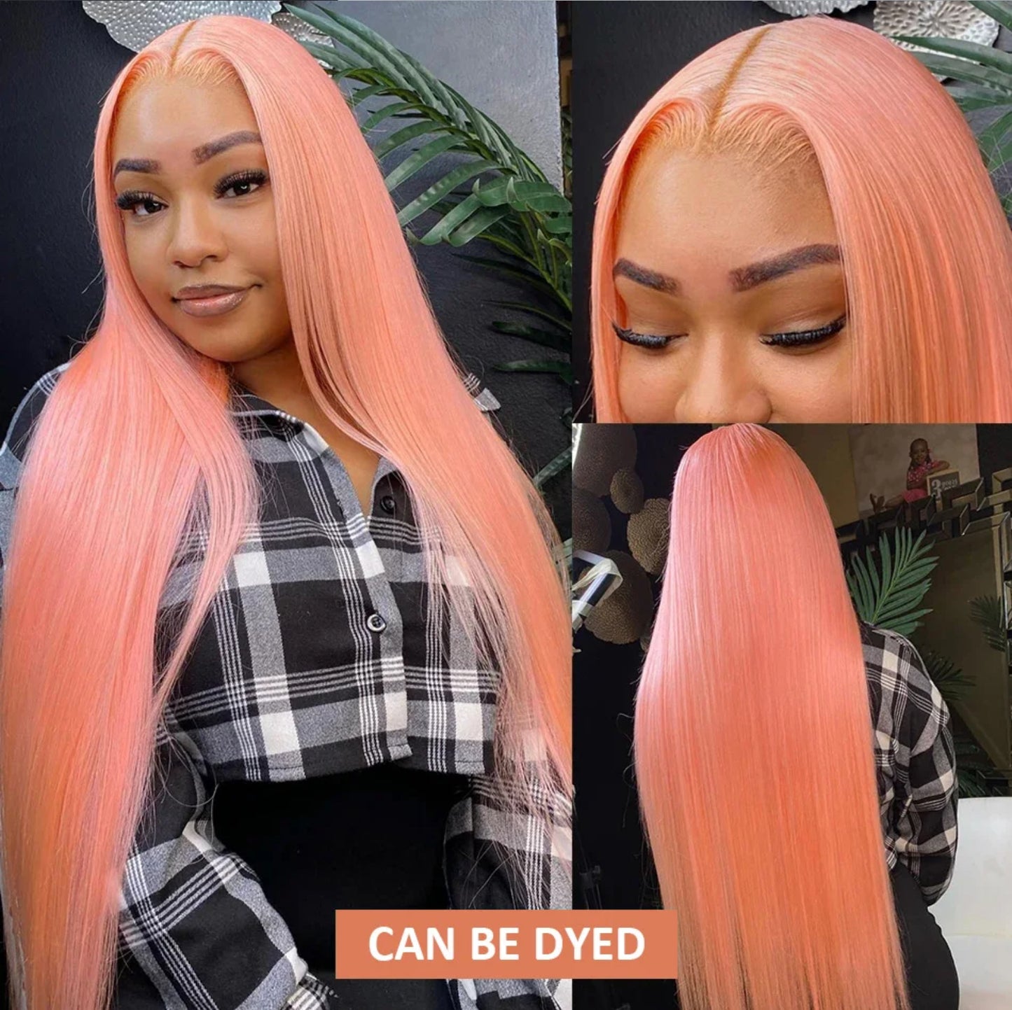 13x6 613 HD Straight Frontal Wig