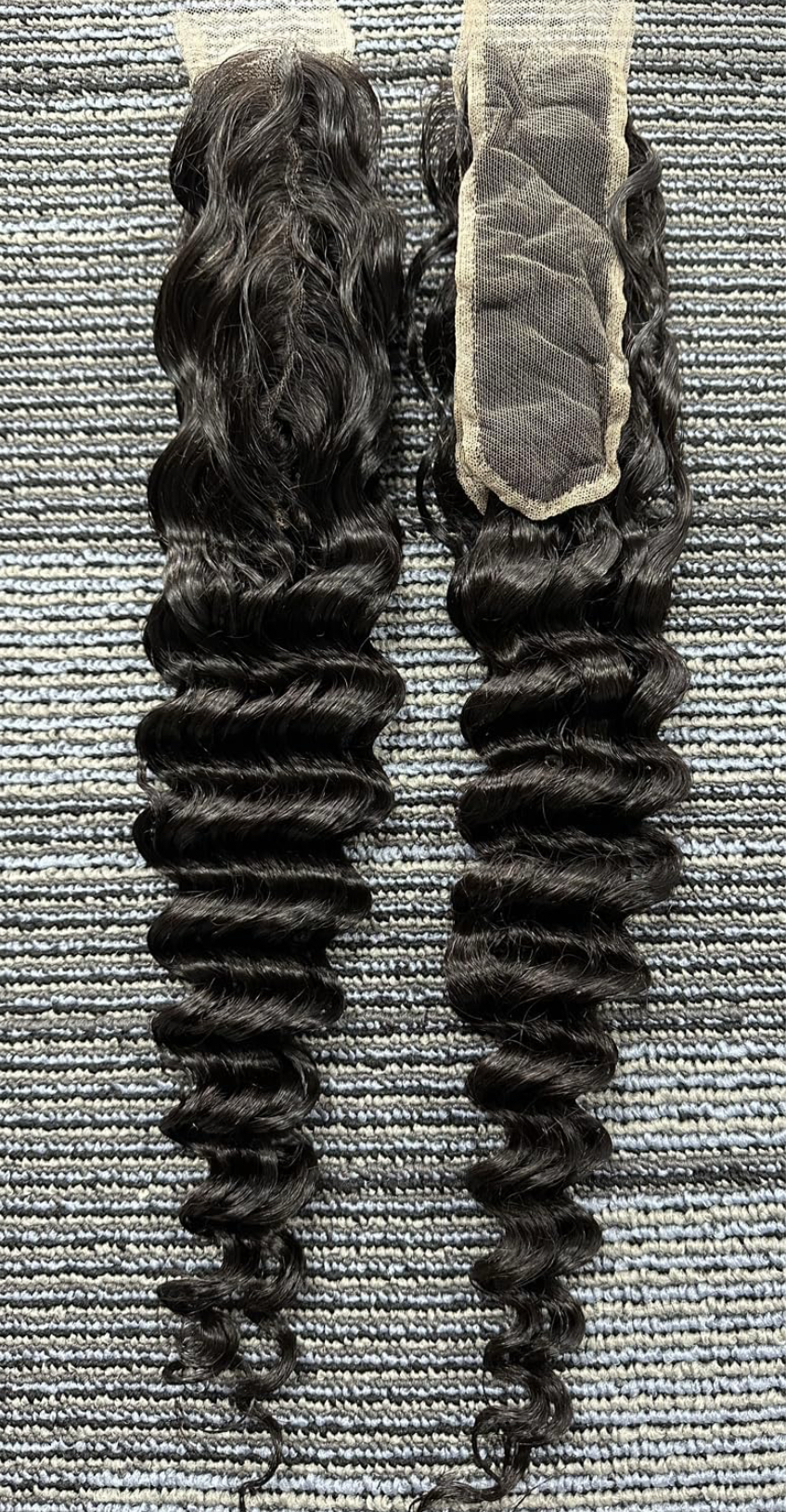 Virgin Deep Wave Closures+Bundles