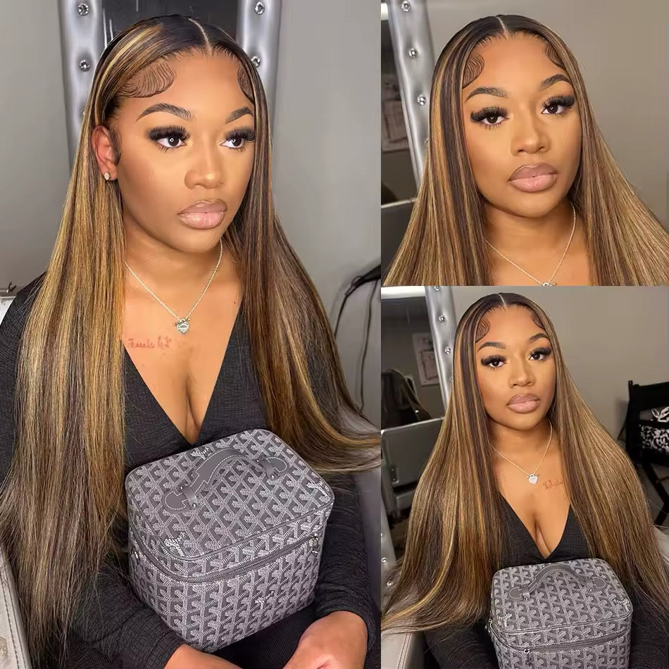 Highlight 13x4 HD Straight Wig