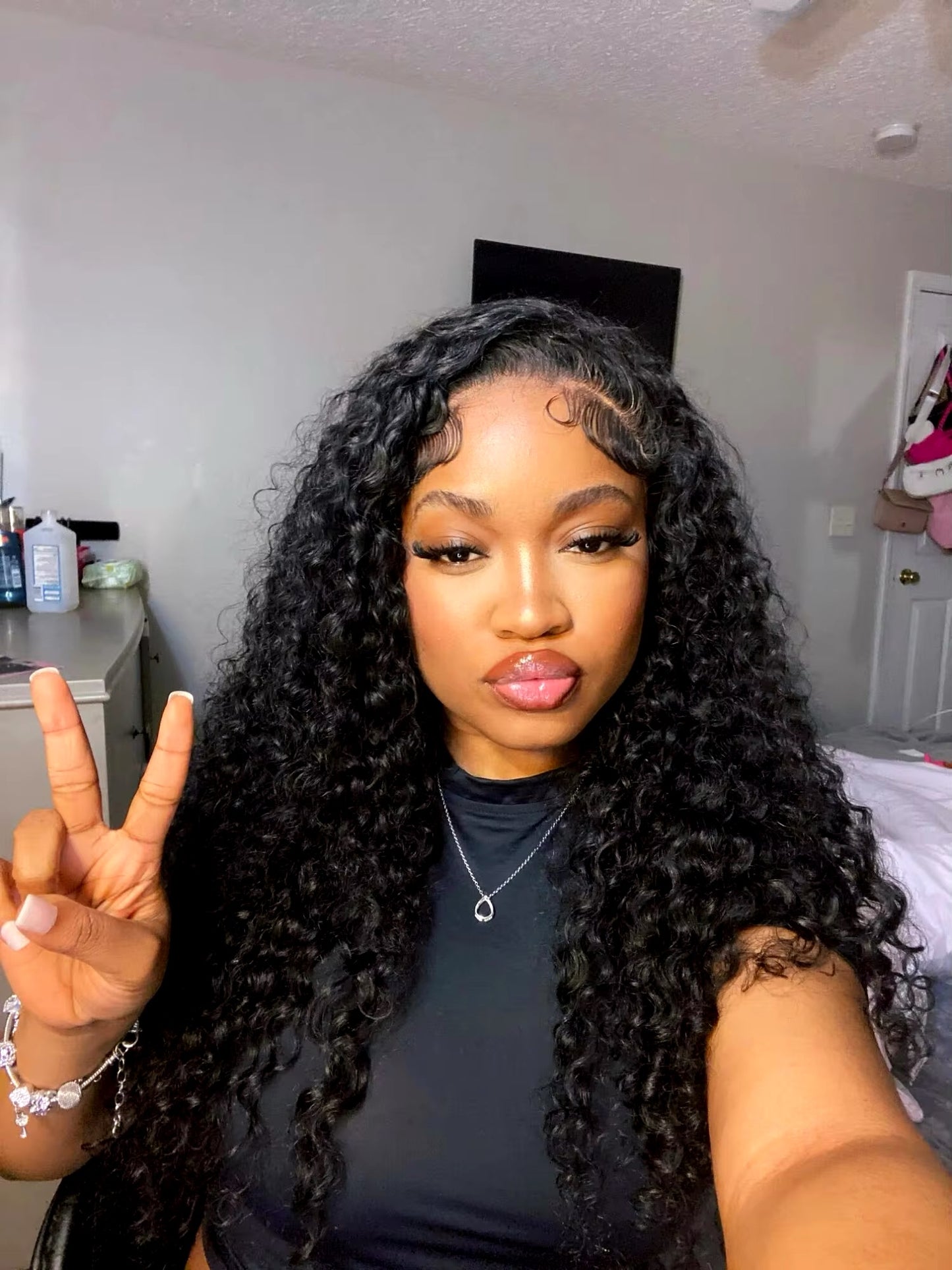 13x6 Transparent Deep Wave Wig