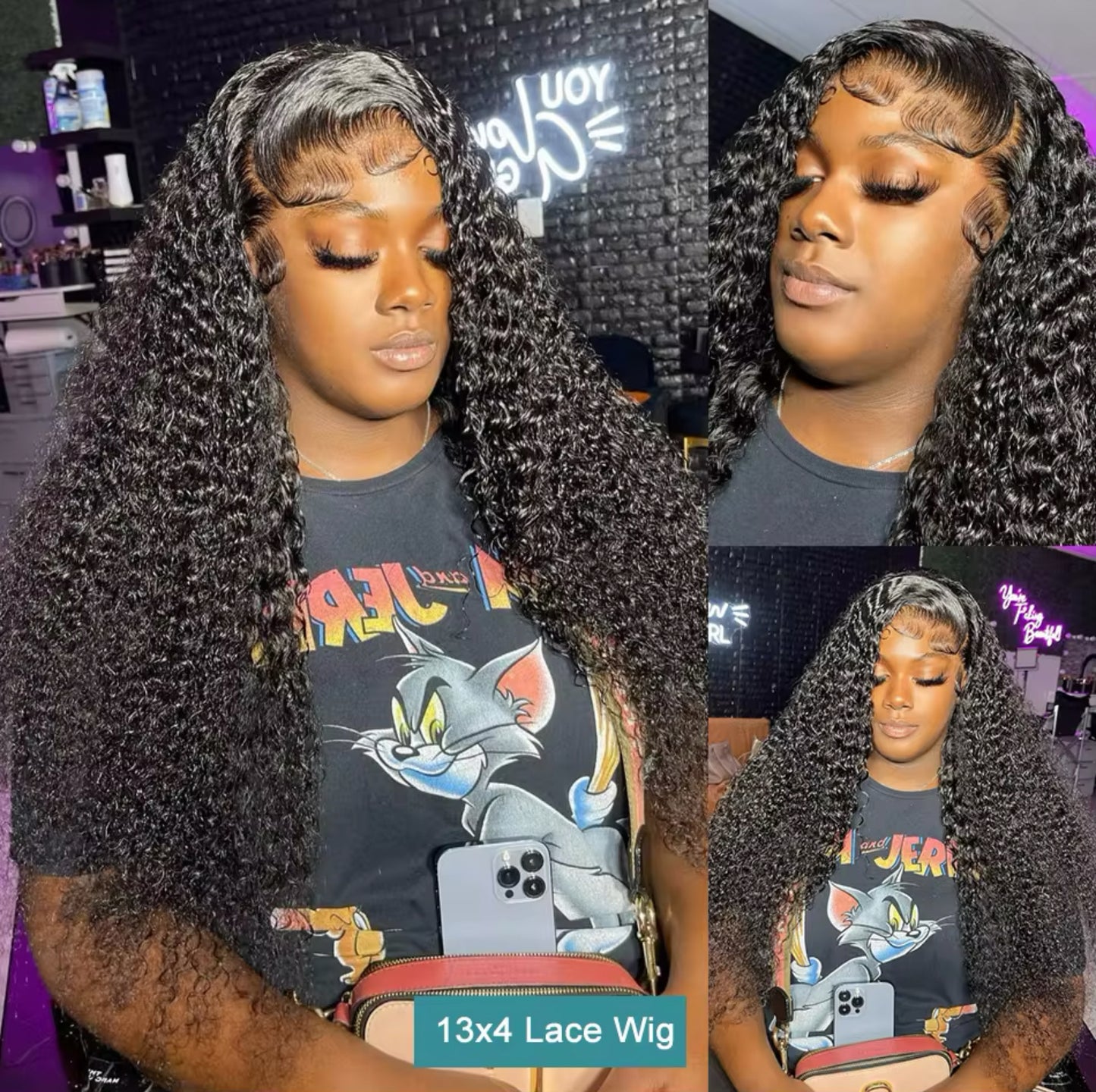 13x4 HD Deep Wave Wig